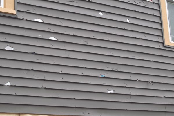 Damaged Siding Replacement in Champaign